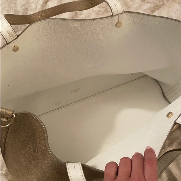 Luana Italy Leather Reversible Tote - Picture 4 of 7